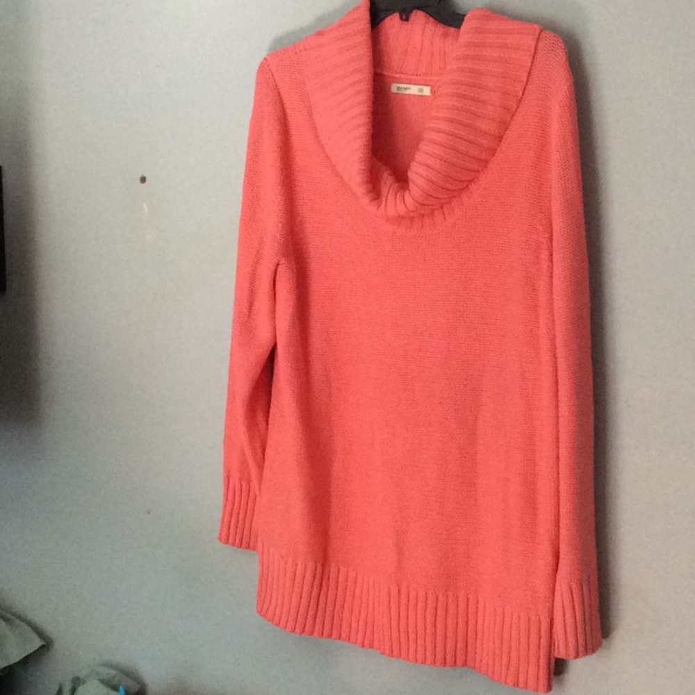 Salmon sweater